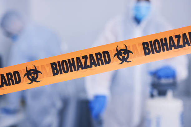 Professional Infectious Disease Decontamination technician working in Mastic Beach, NY